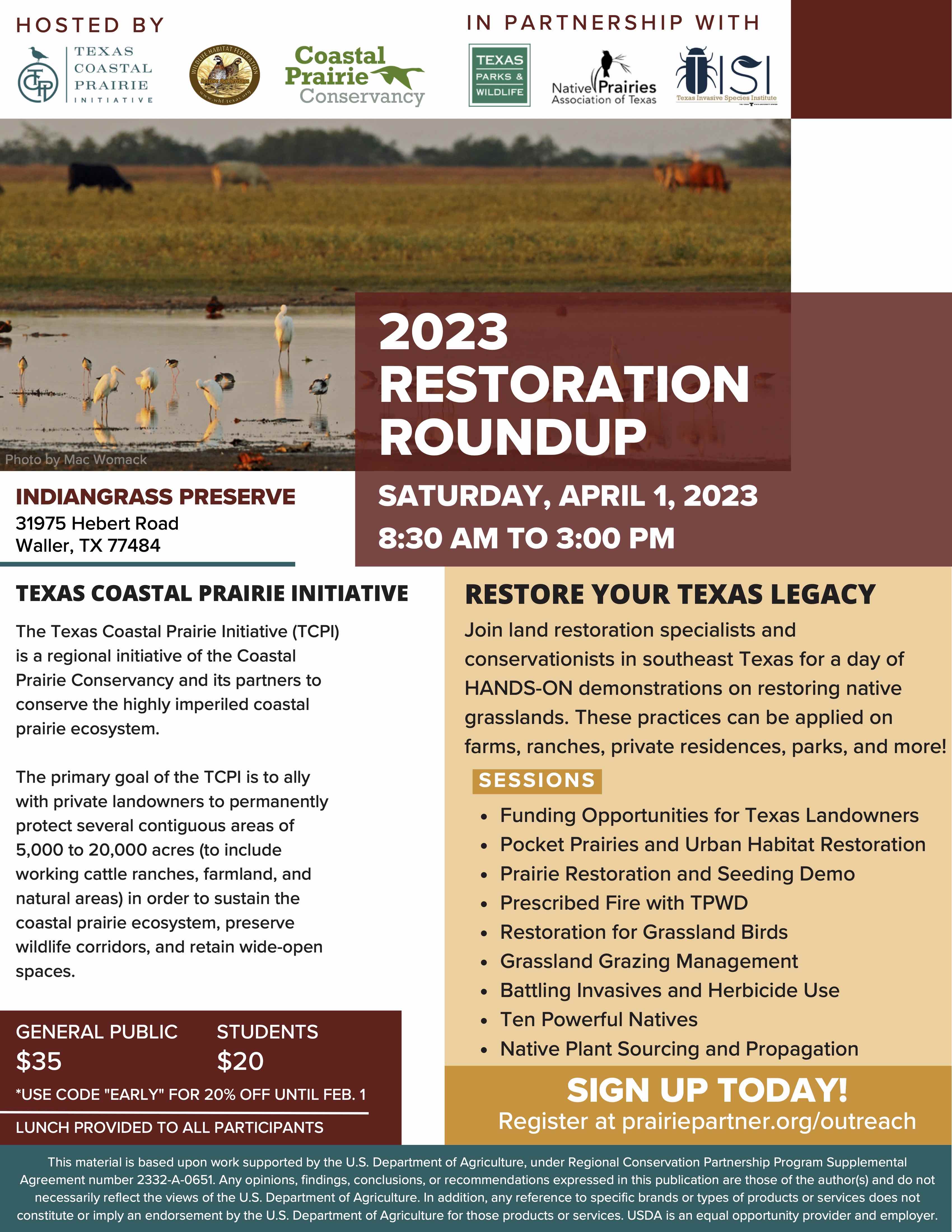 2023 Restoration Roundup