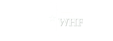 WHF logo white