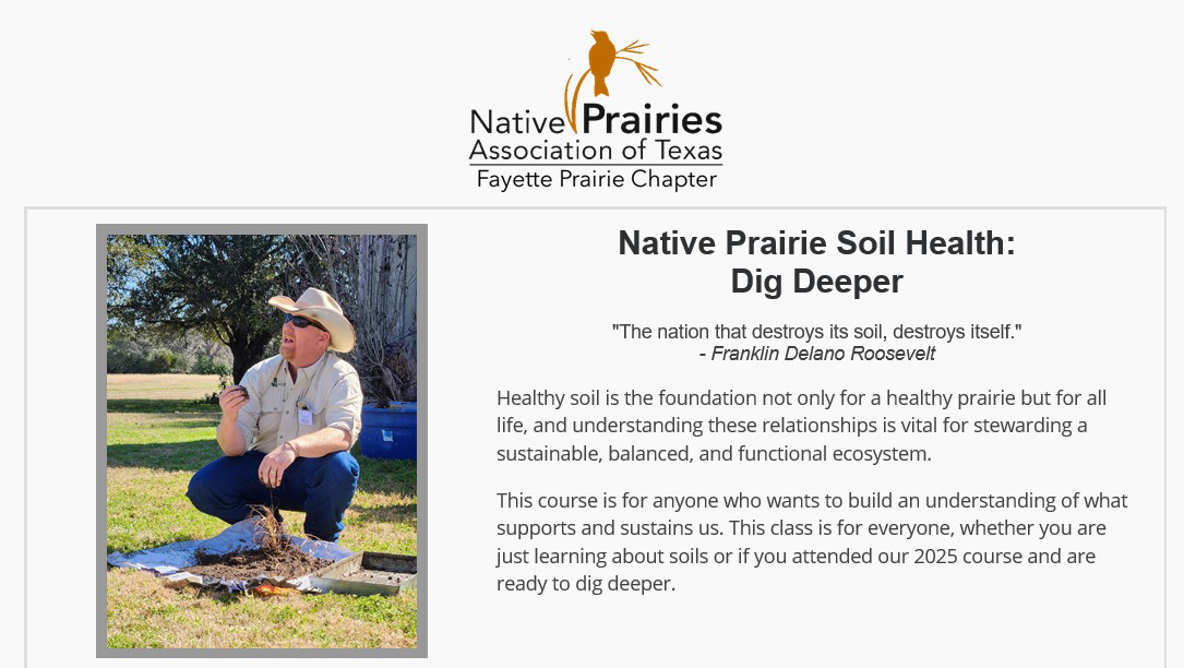Native Prairie Soil Health