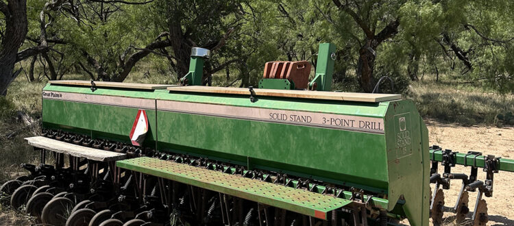 no-till driller