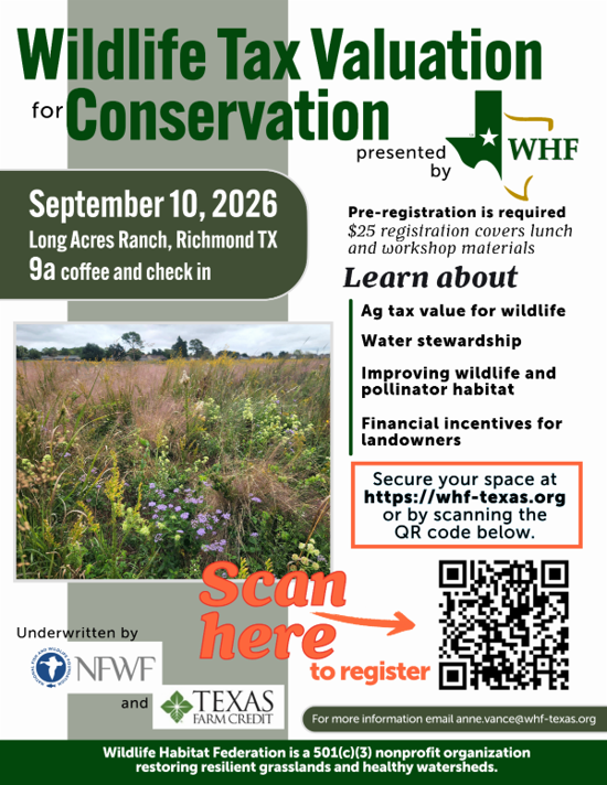 Wildlife Tax Valuation for Conservation